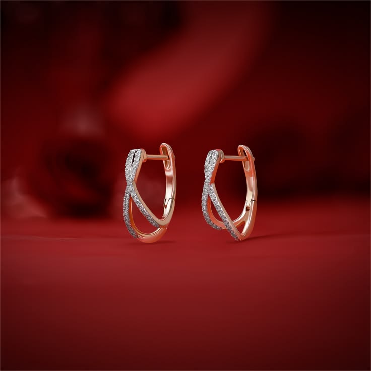 Diamond Earrings for Office Wear