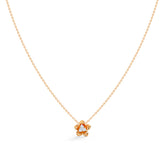 Cherry Bloom Diamond Necklace
