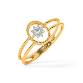 Pleasing Oval Diamond Ring