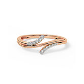 Classic Treble Diamond Ring
