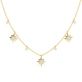 Twinkling Stars Fine Diamond Necklace