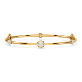 Ornate Orb Diamond Bangle