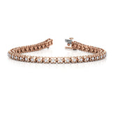 Glimmer Floret Diamond Tennis Bracelet