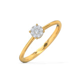 Petite Quad Diamond Ring