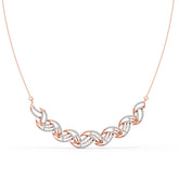 Ellie Wave Diamond Necklace