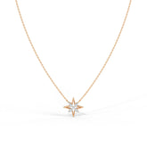 Glittering Star Diamond Necklace