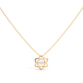 Lily Heartbeat Diamond Necklace