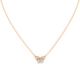Fluttering Papillon Diamond Necklace