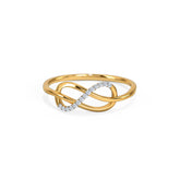 Alley Twine Infinity Diamond Ring