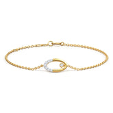 Ovate Pop Diamond Bracelet
