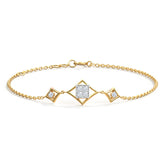 Trio Quad Diamond Bracelet