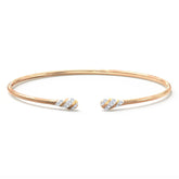 Elizabeth Swirl Diamond Bracelet