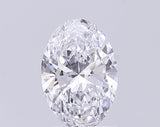 Oval Brilliant 1.01 Ct D VVS2 Oval Brilliant HPHT Lab Grown Diamond