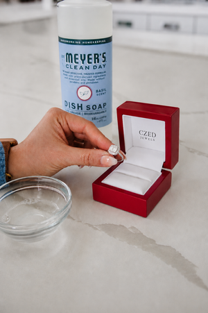 How to Clean a Diamond Ring at Home Safely
