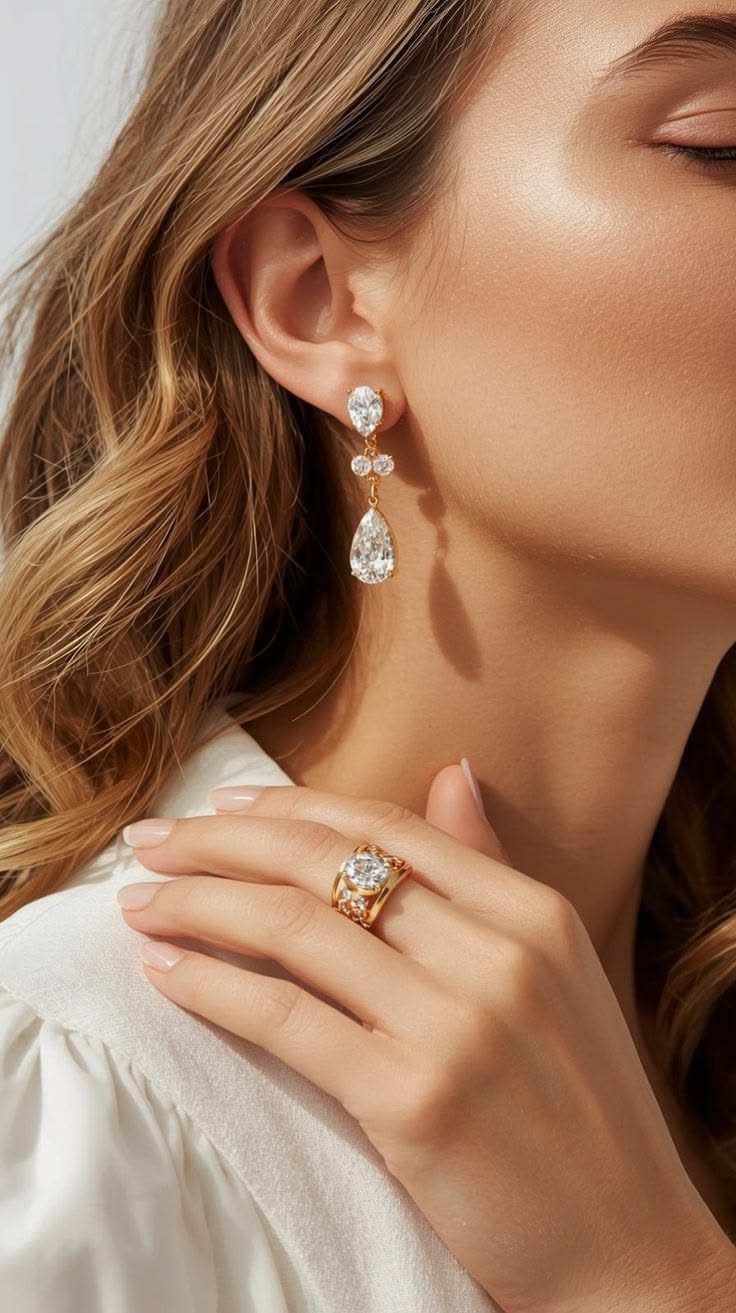 Diamond Drop Earrings Trends