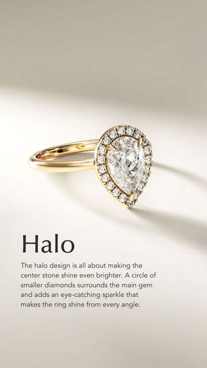 Halo Lab Diamond Ring Designs