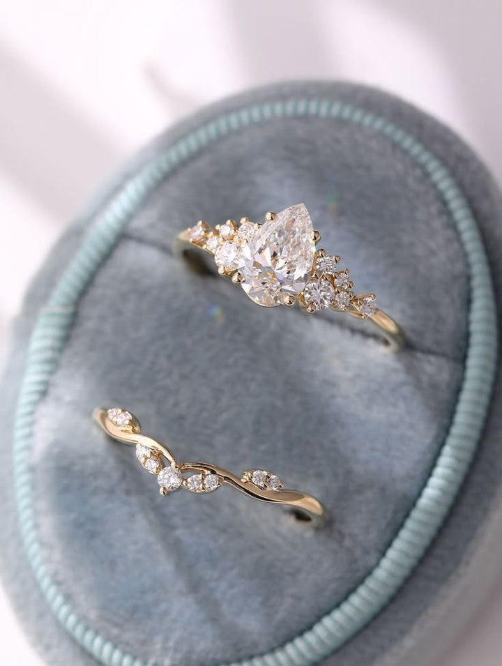 Matching Engagement Ring & Band