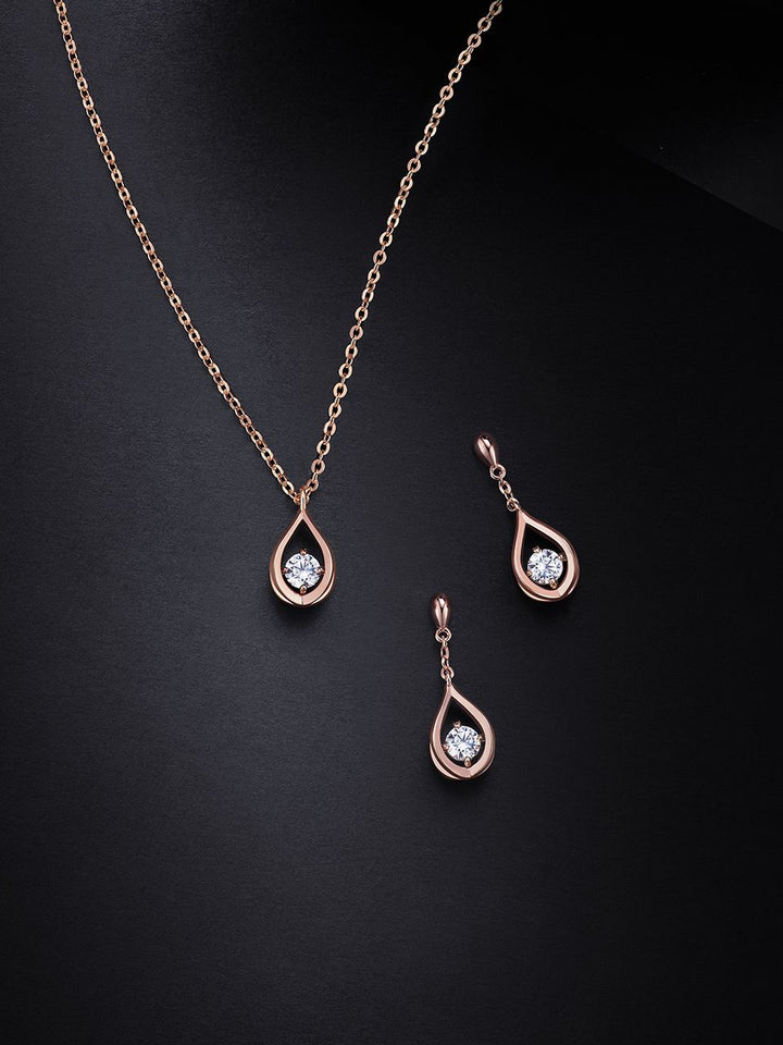 Rose Gold Diamond Necklaces