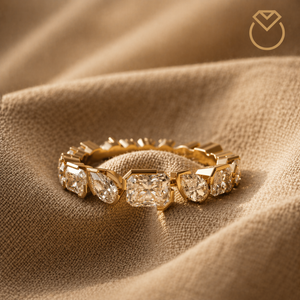 Push Present Diamond Rings: Trending Ideas