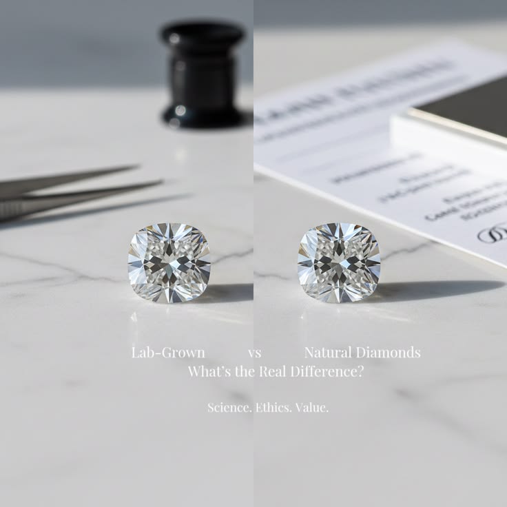 Lab-Grown vs Natural Diamonds: Complete Comparison