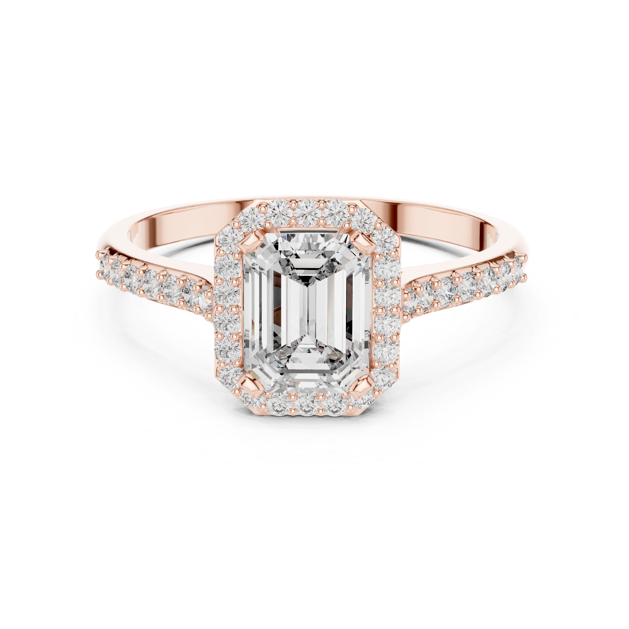 Men's gold band ring with matte finish.
