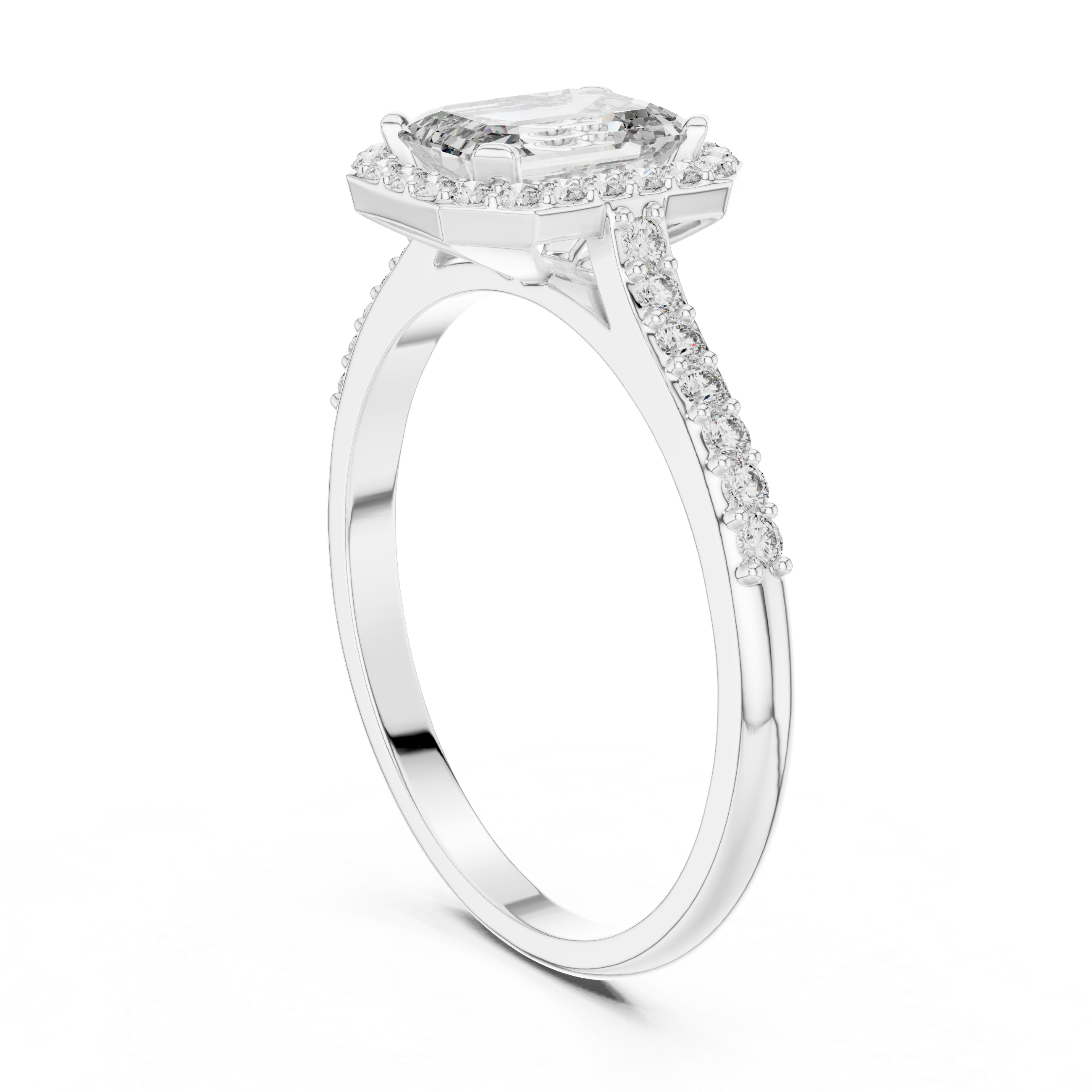 Smooth men's band with polished surface.