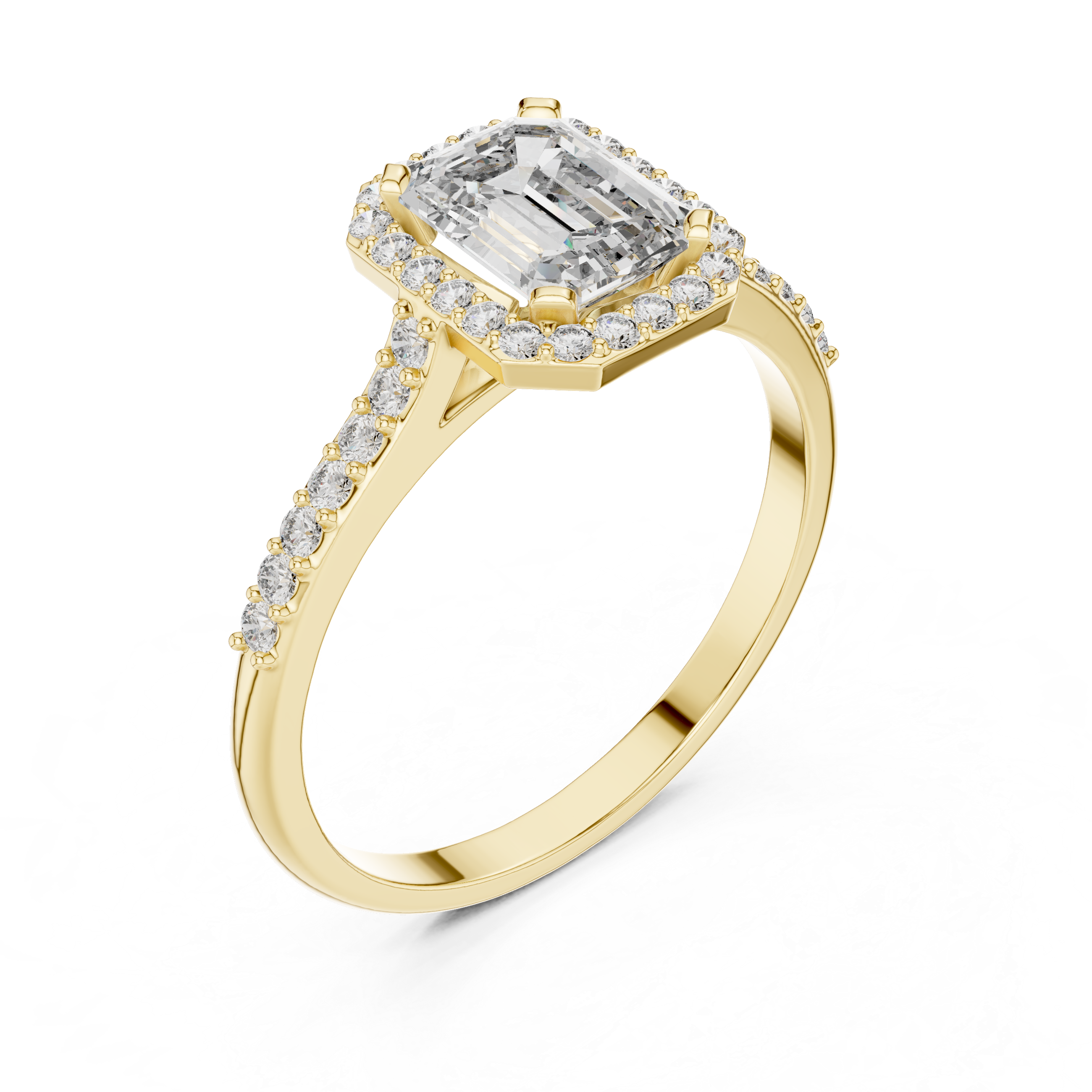 Adjustable baby ring with rounded edges.