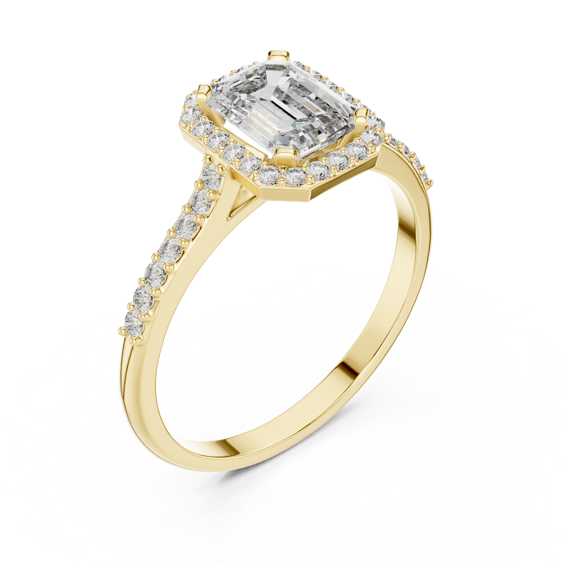Adjustable baby ring with rounded edges.