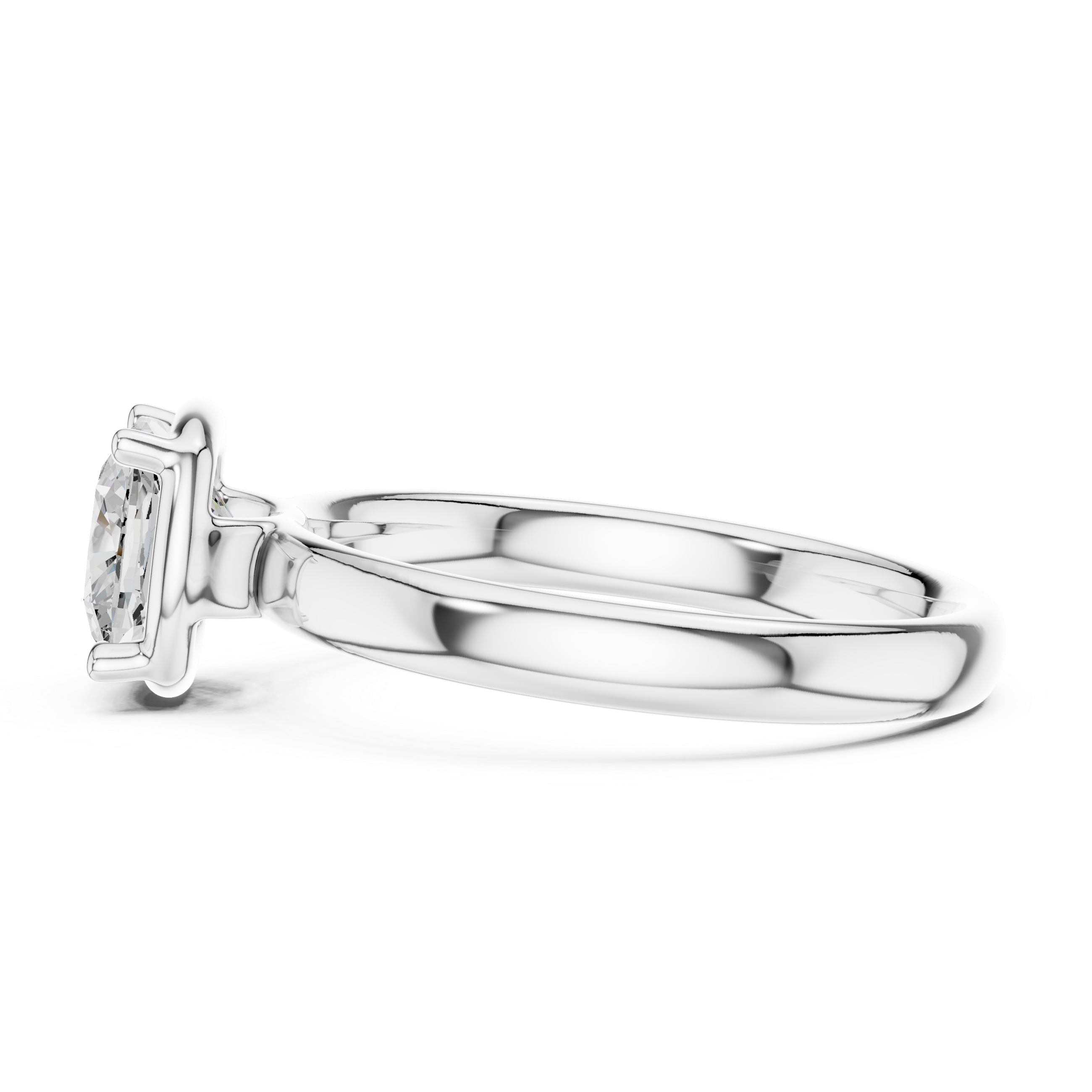 Rope chain bracelet with twisted design.