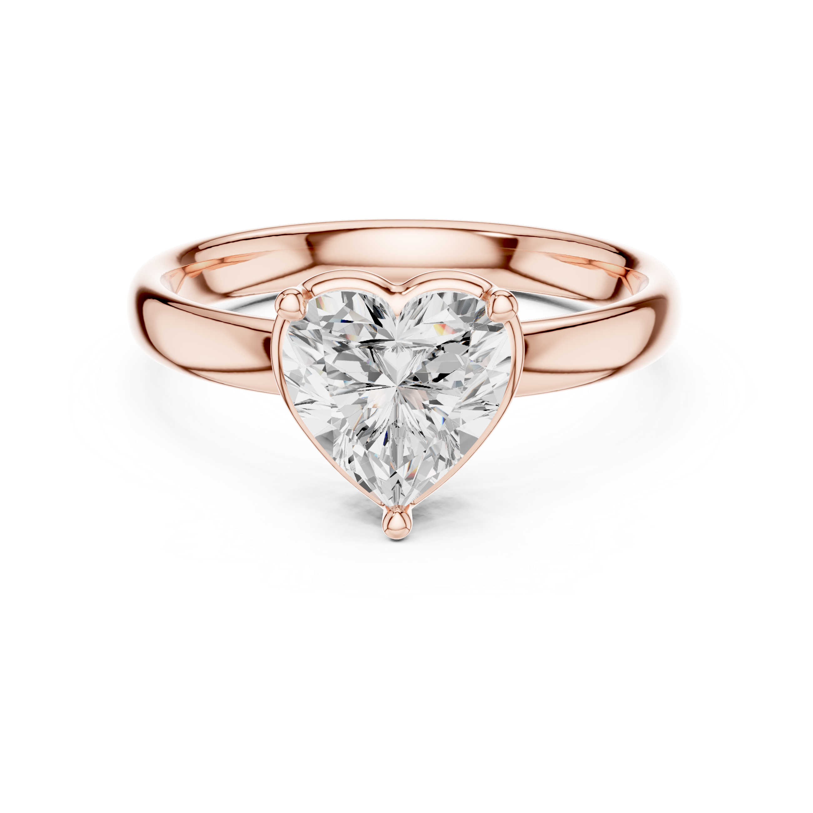 Crystal stud earrings with sparkling brilliance.