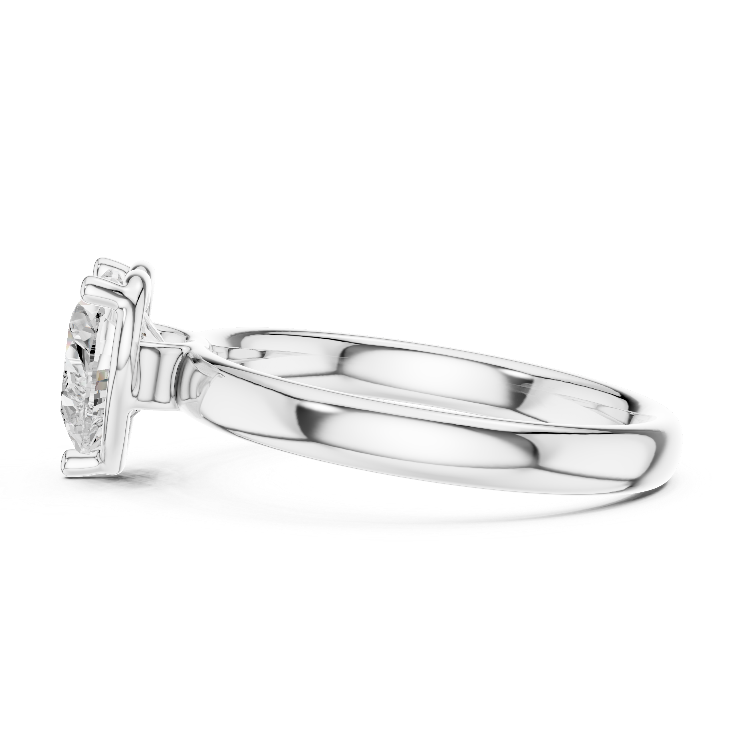 Bold geometric cuff bracelet with sharp design.