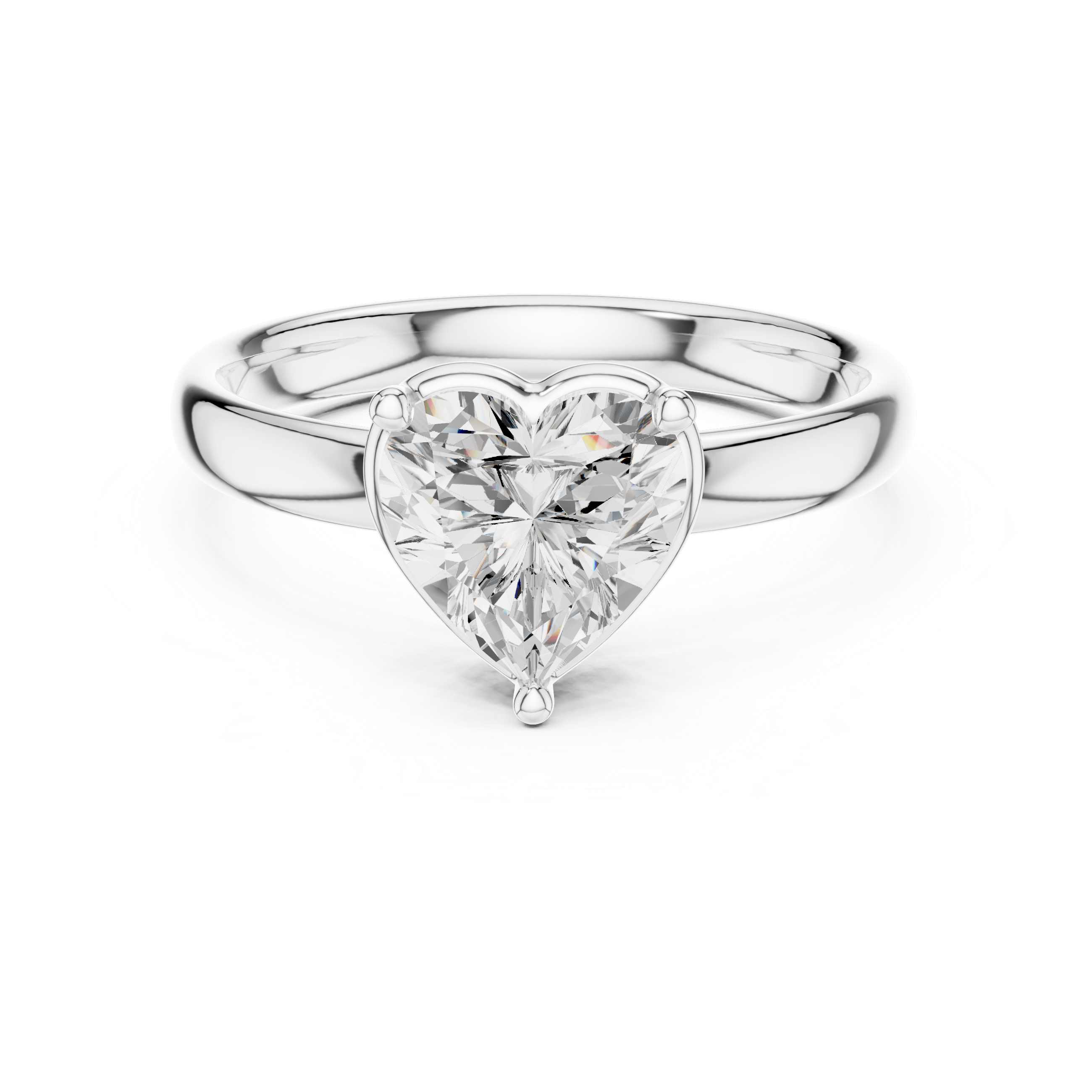 Elegant stud earrings with polished surface.