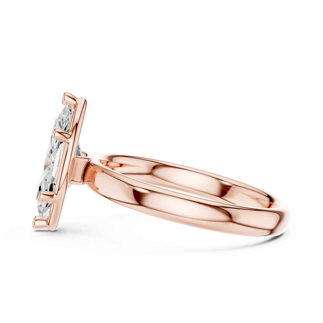 Classic gold ring with polished simplicity.