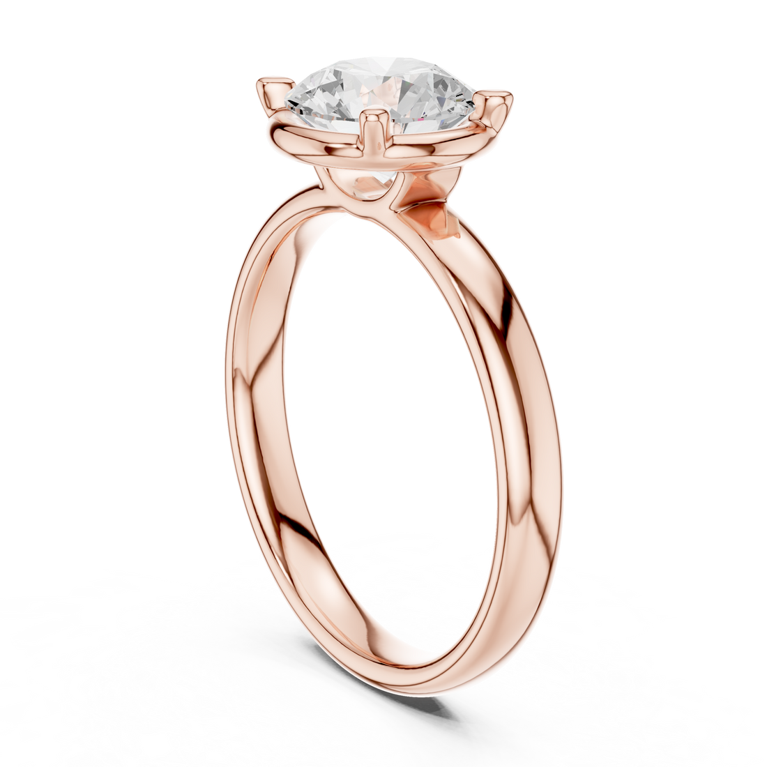 Thin diamond bracelet with elegant glow.