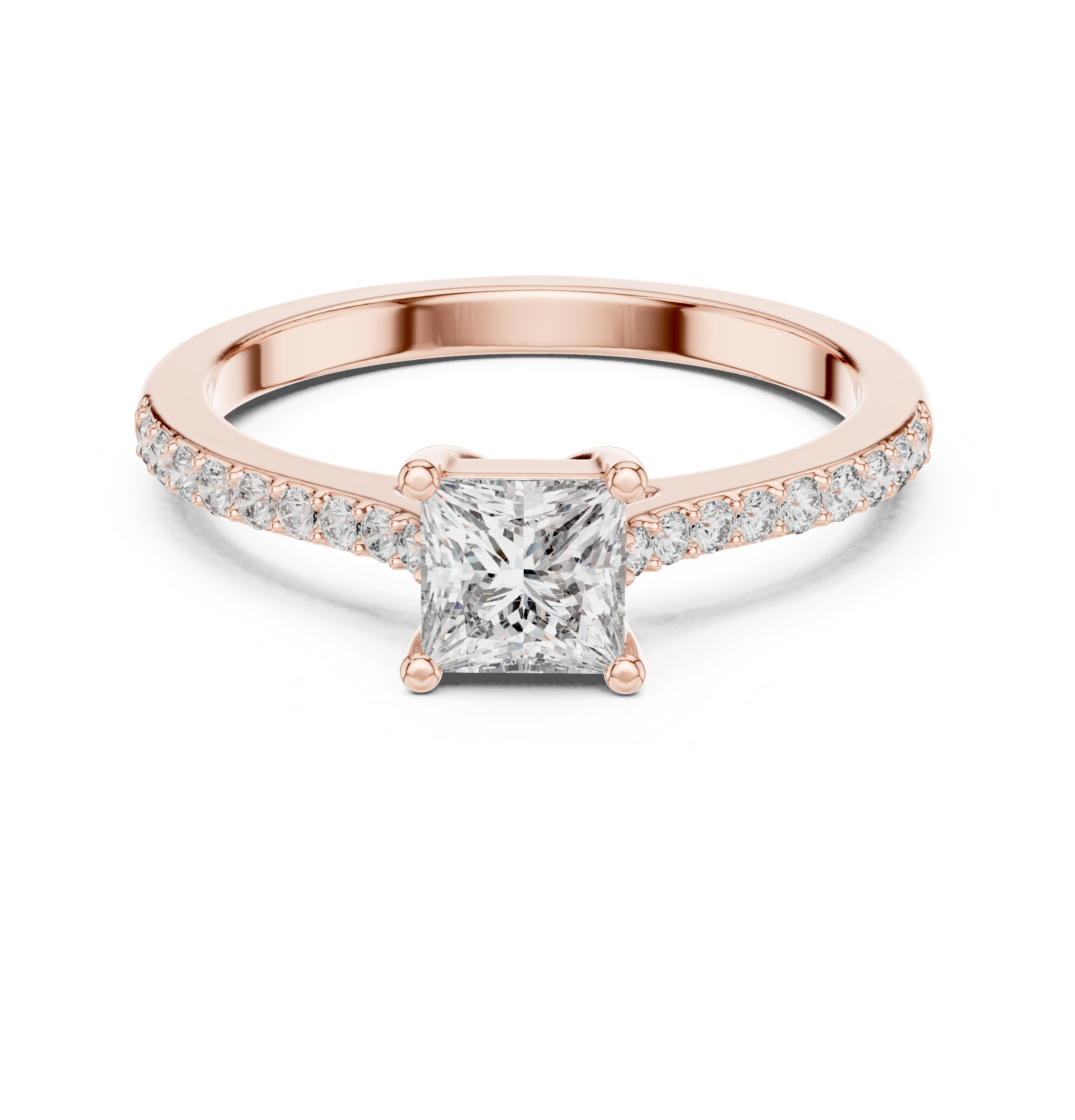 Smooth plain toe ring with polished finish.