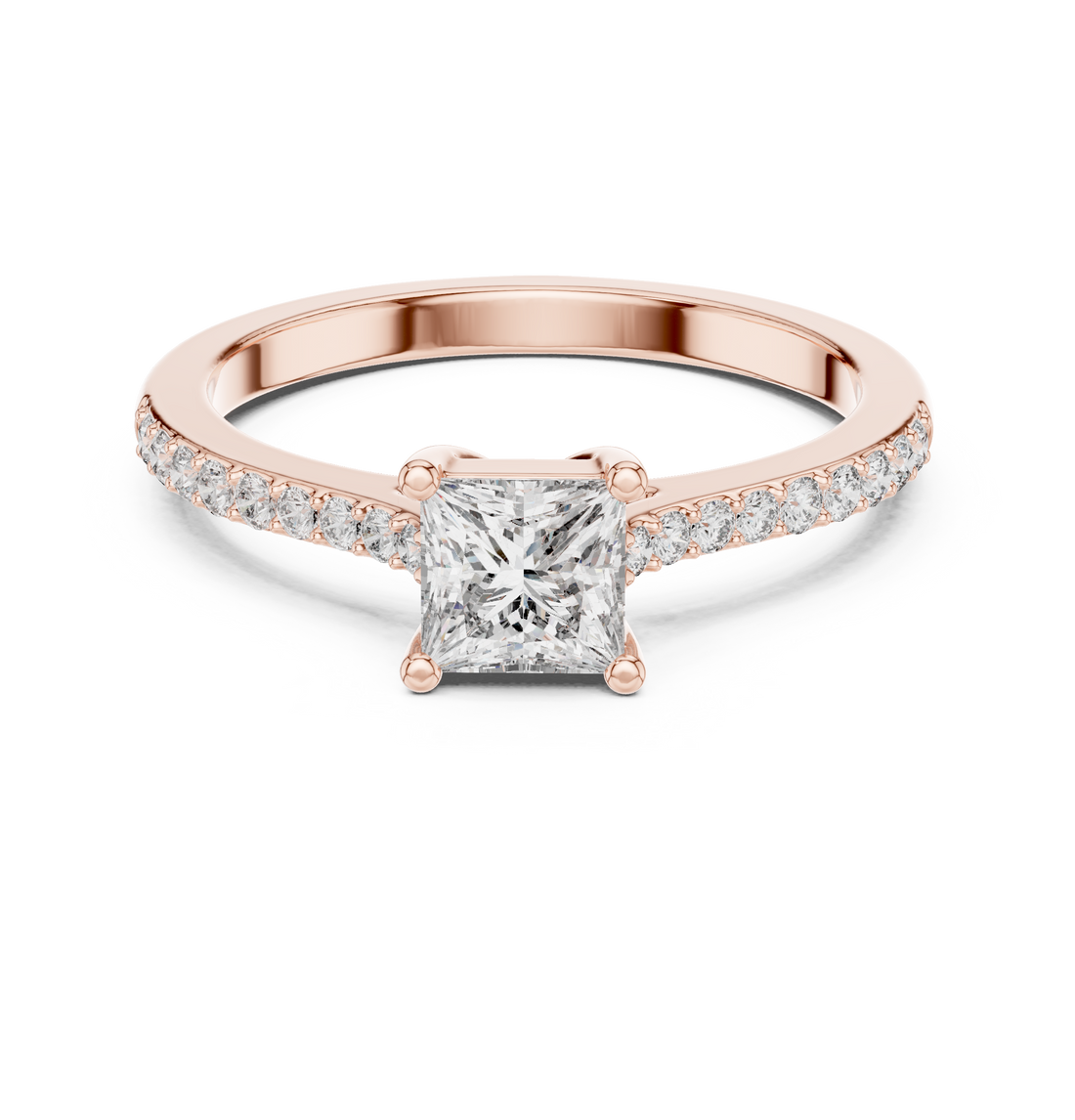 Smooth plain toe ring with polished finish.