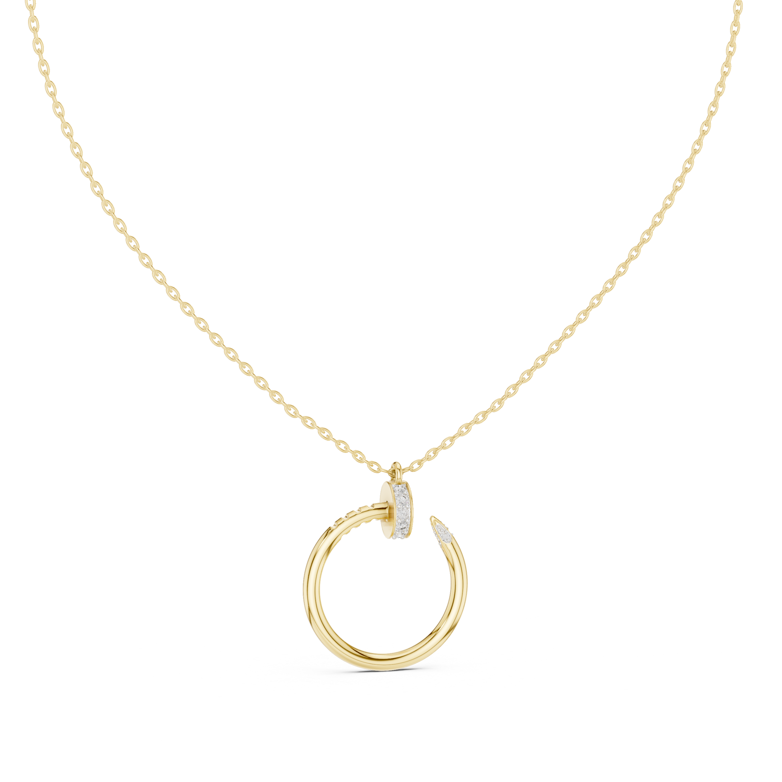 Elegant tennis bracelet featuring uniform diamond pattern.