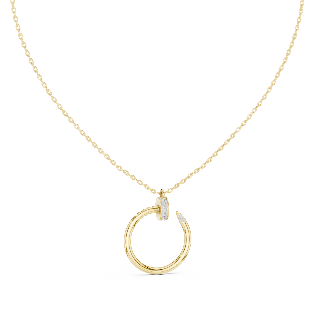 Elegant tennis bracelet featuring uniform diamond pattern.