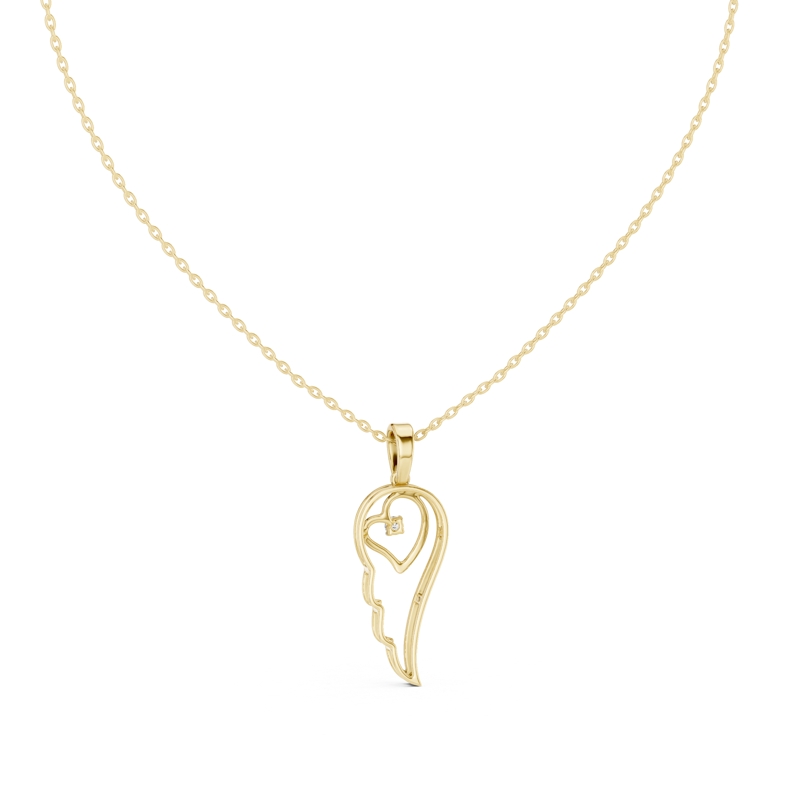 Modern circle pendant necklace symbolizing unity and timeless elegance.