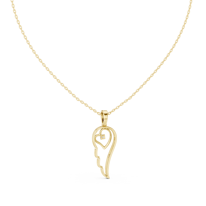 Modern circle pendant necklace symbolizing unity and timeless elegance.