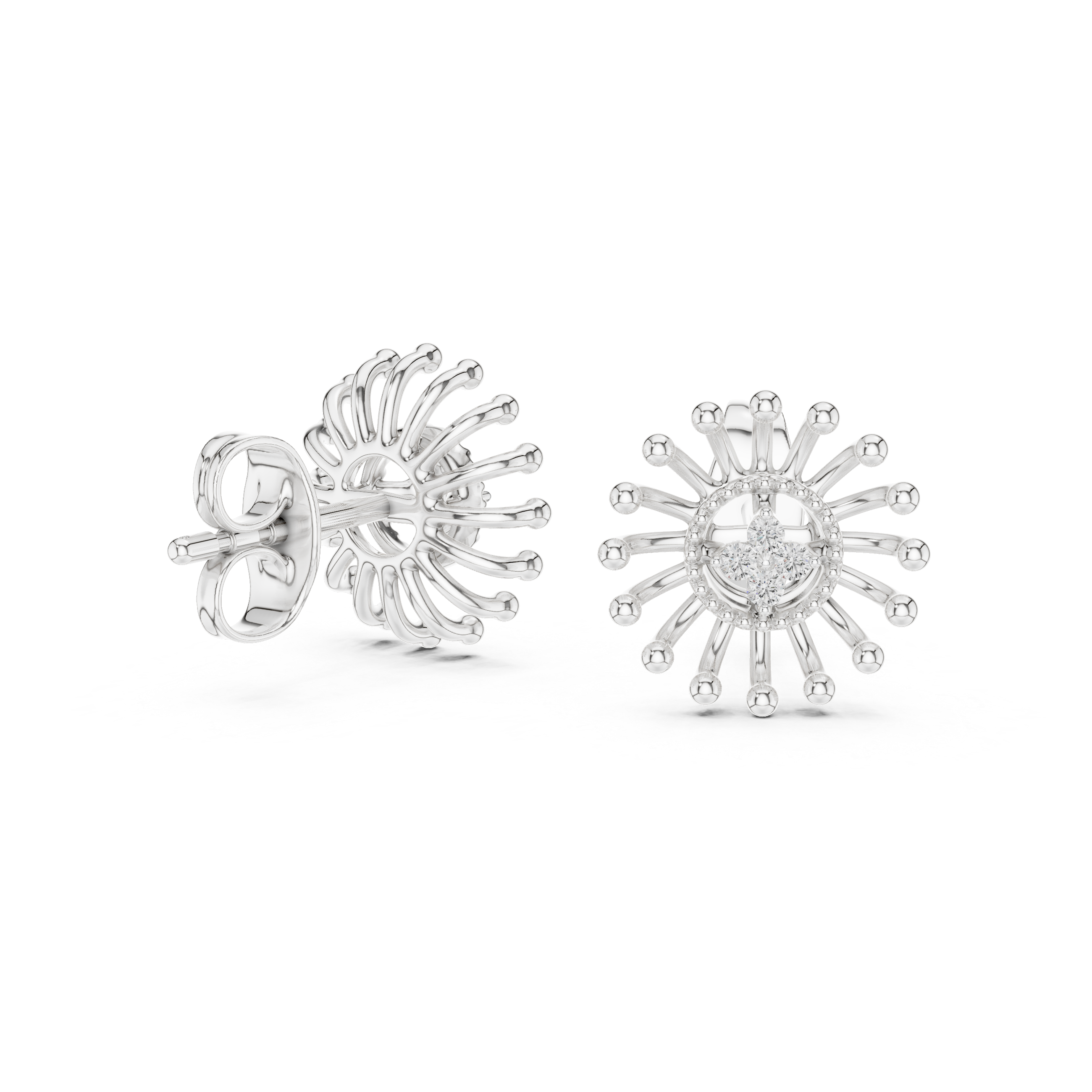 Decorative fashion ring with stylish shape.