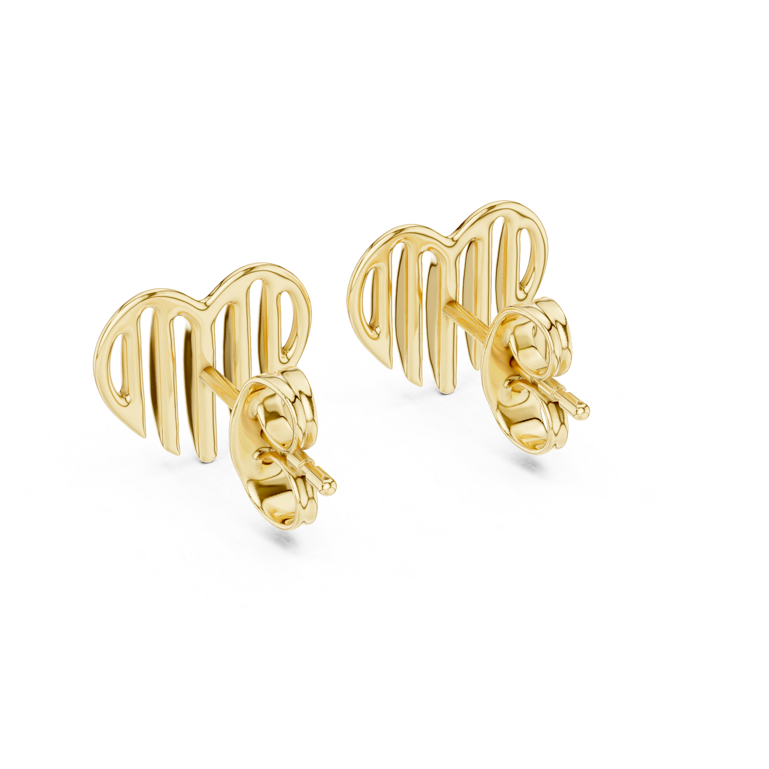 Classic gold band with comfort fit design.