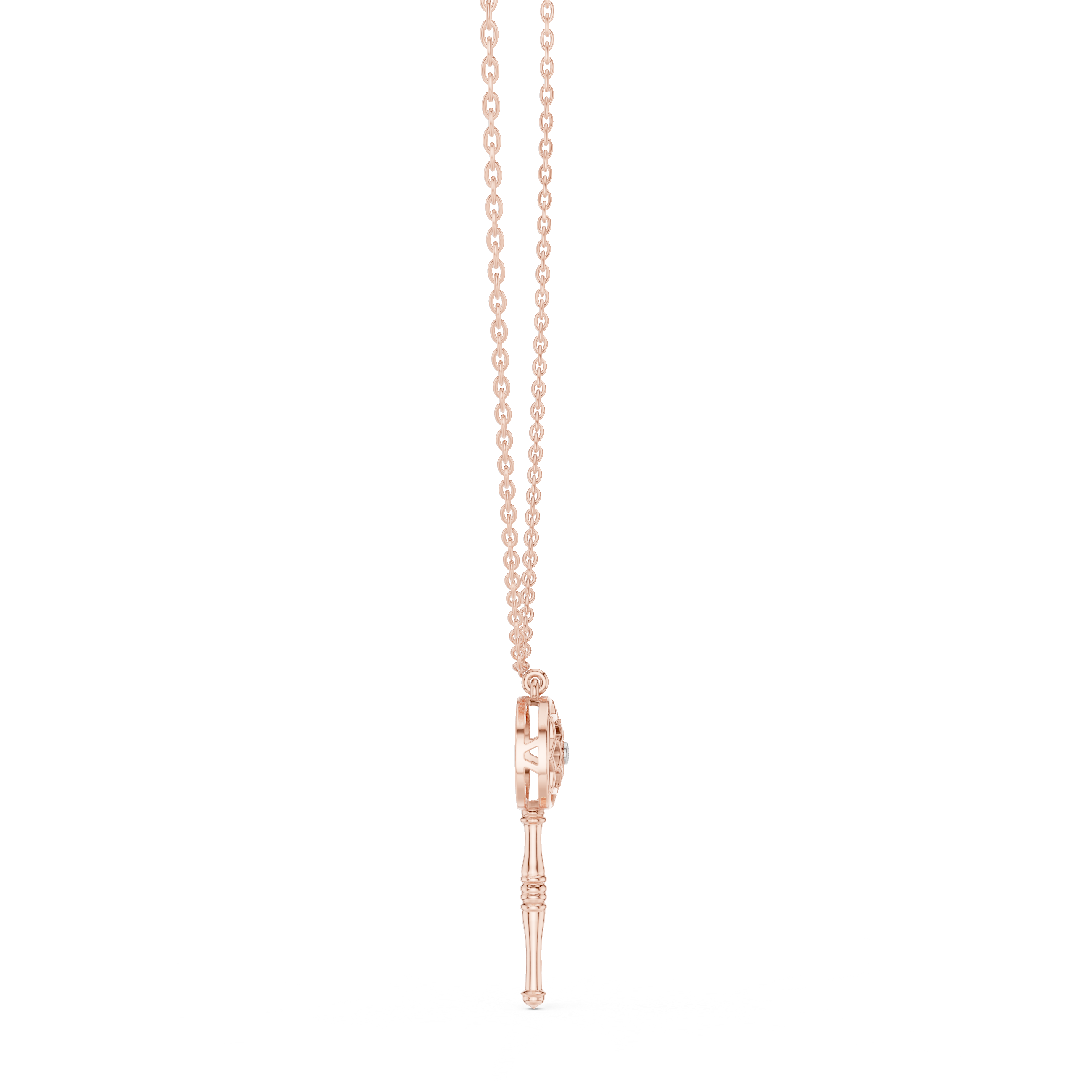 Classic dangling earrings featuring long chain structure.