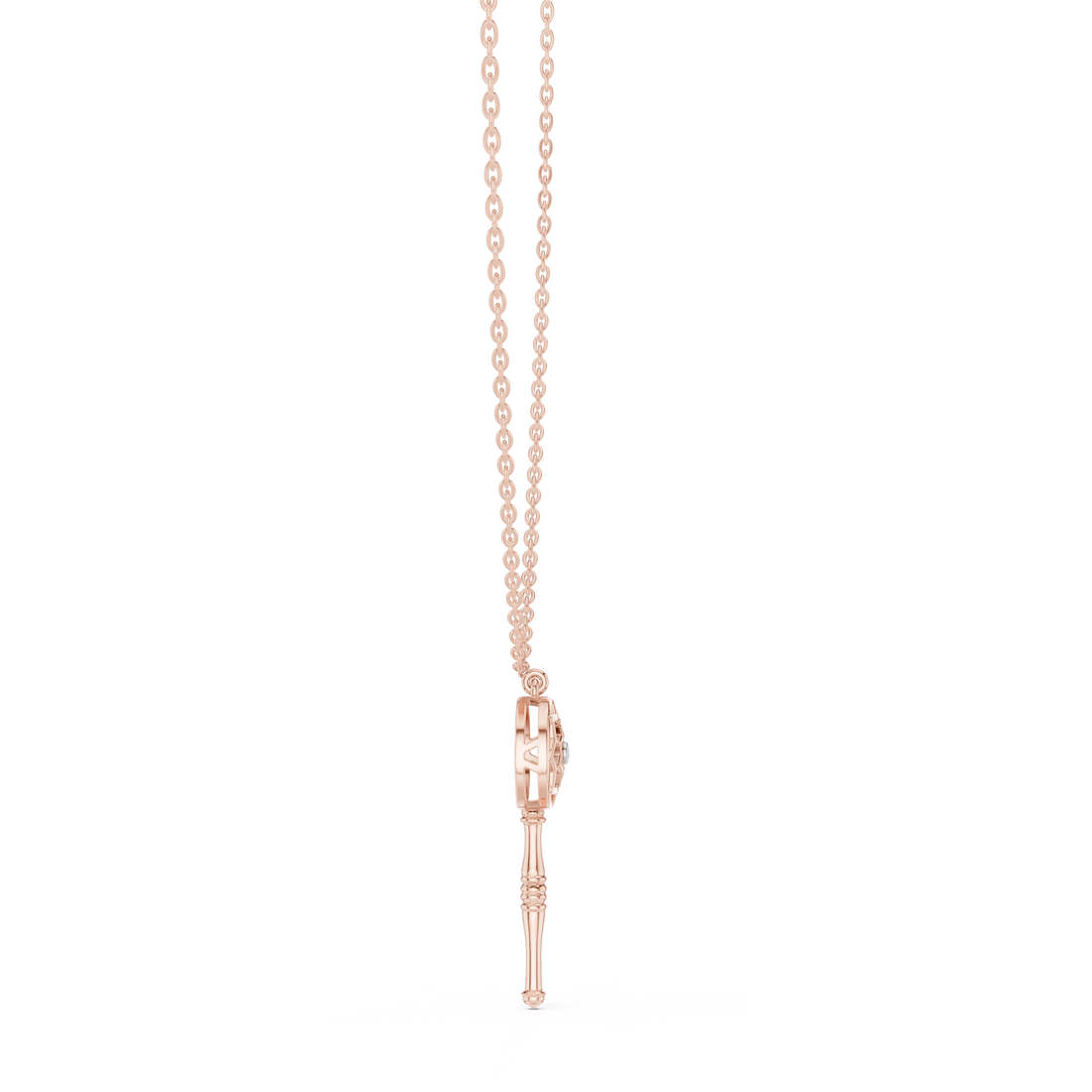 Classic dangling earrings featuring long chain structure.