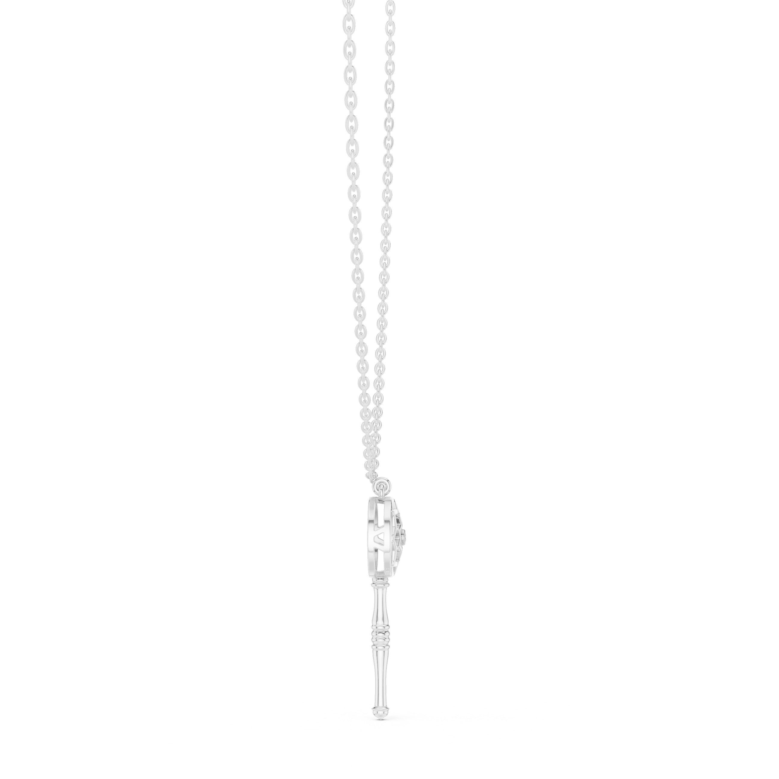 Elegant statement necklace featuring bold centerpiece and dramatic styling.