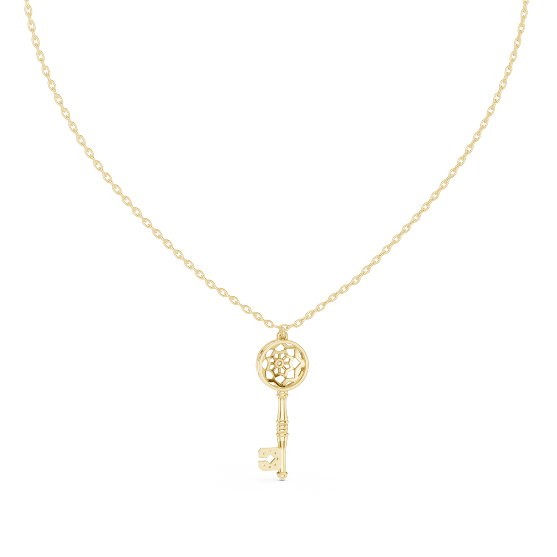 Elegant tennis bracelet featuring uniform diamond pattern.