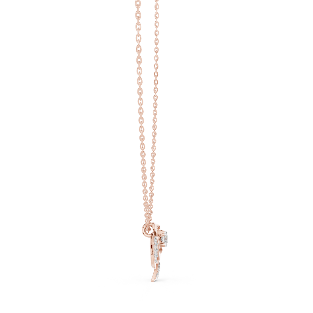 Luxury men's diamond band featuring row of sparkling stones.