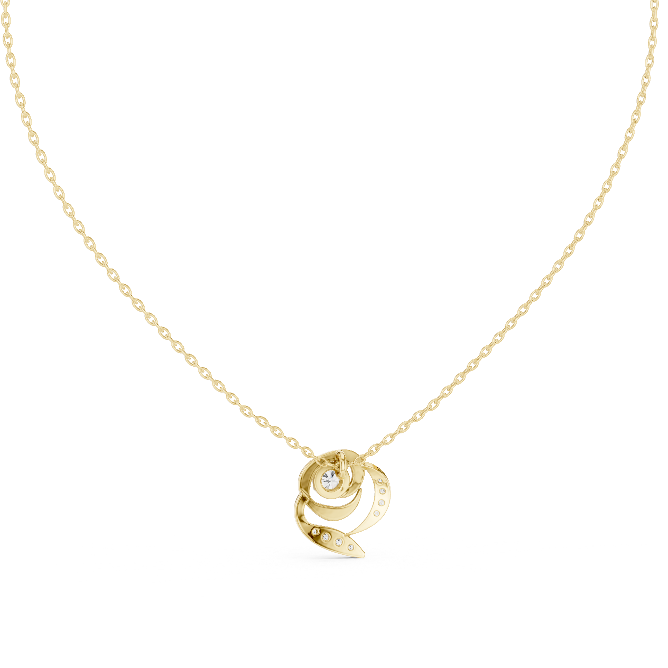 Modern open ring featuring adjustable dual-end design.