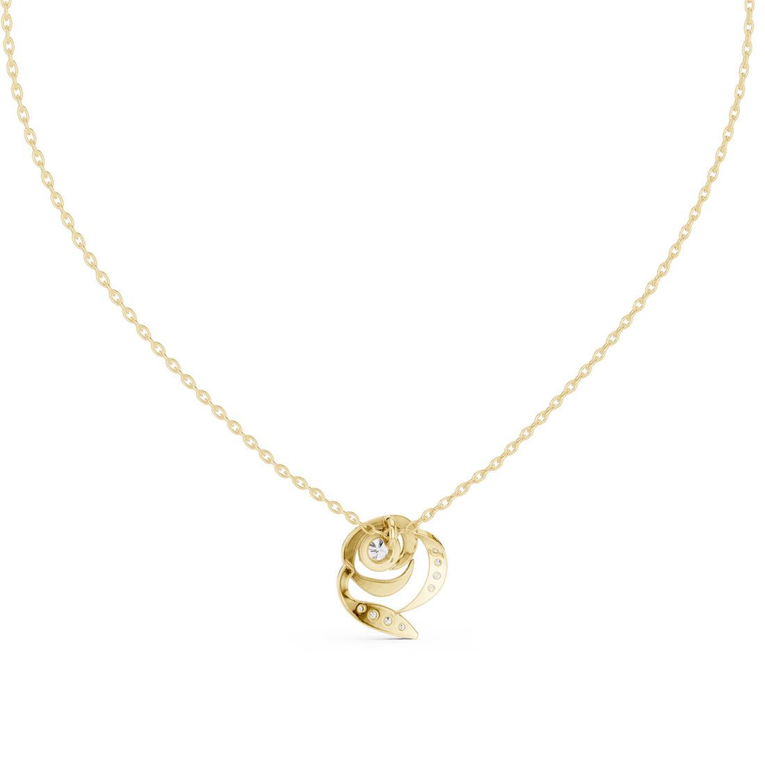 Modern open ring featuring adjustable dual-end design.