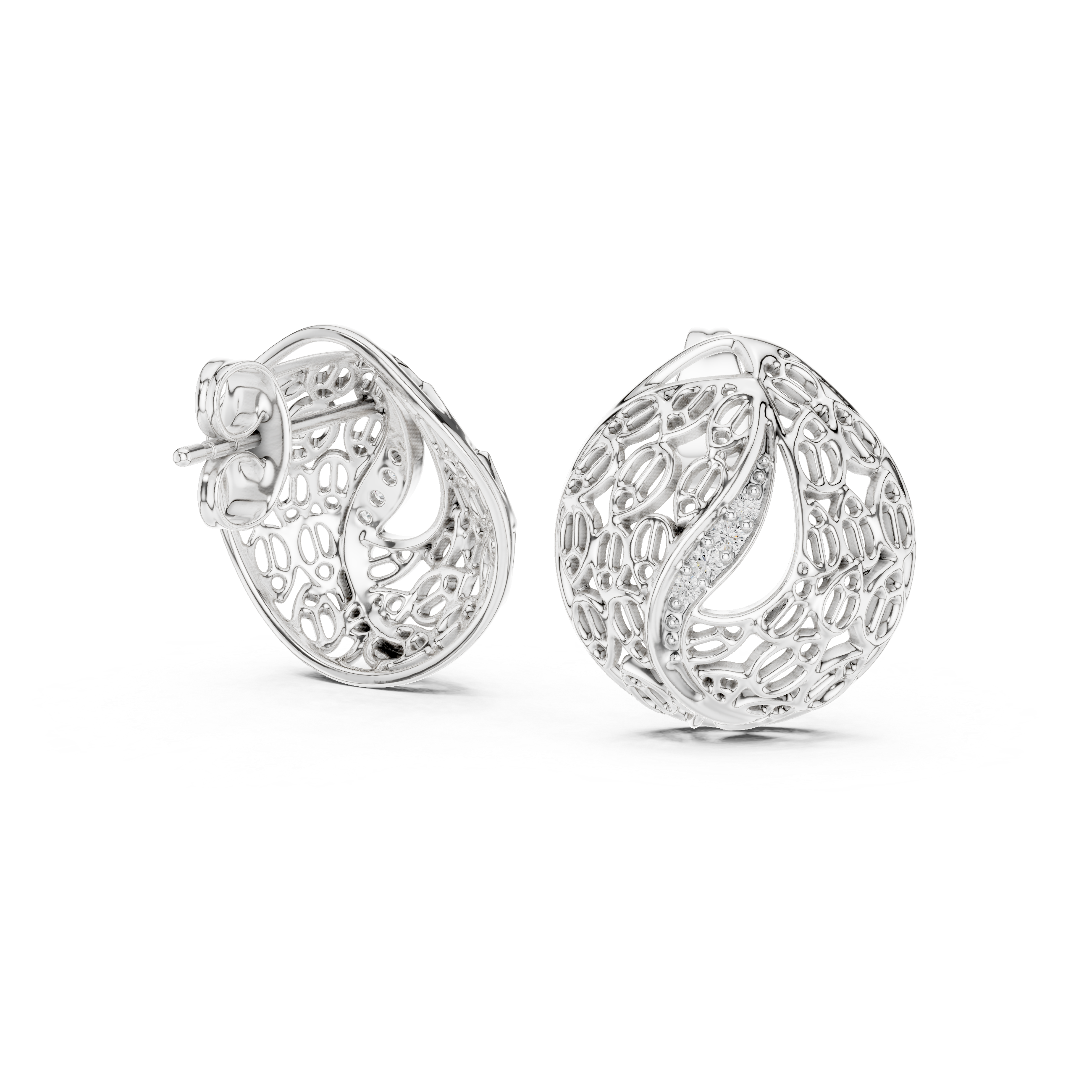 Diamond tennis bracelet with uniform sparkle.